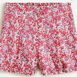 J Crew Ruffle short in Liberty® Wiltshire print size 0